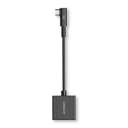 AC Infinity RJ11 2-in-1 Daisy Chaining Adapter Dongle  L-Shaped Sequential Connection Cable Cord  Right Angle Piggyback Connector for UIS LED Grow Lights