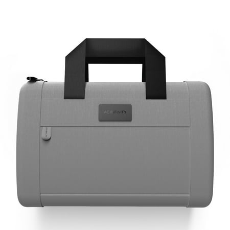 AC Infinity Smell Proof Handbag  Odor Locking Stash Bag with 900D Nylon Fabric and Carbon Filter Lining  Travel Pouch  Smell Proof Odorless Stash Bag  Gray