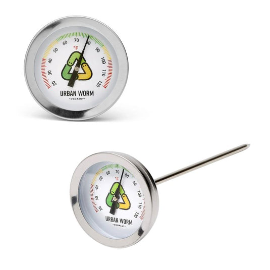 Urban Worm Thermometer - Perfect for the Garden & Worm Bin