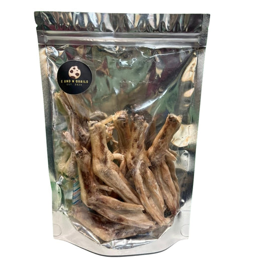 Freeze-Dried Duck Feet Dog Treats, 10 Count — Single Ingredient, Made in USA