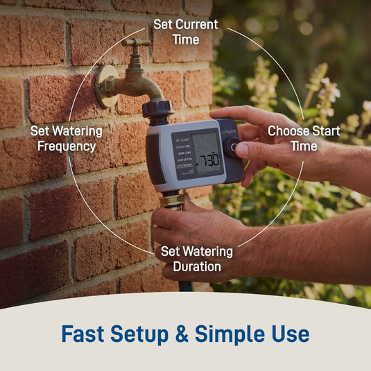 B-hyve XD 1-Outlet Bluetooth Hose Faucet Sprinkler Timer | 24511, additional product view 7