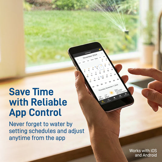 B-hyve XD 2-Outlet Bluetooth Hose Faucet Sprinkler Timer | 24632, additional product view 5