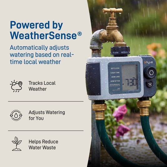 B-hyve XD 2-Outlet Smart Hose Faucet Sprinkler Timer with B-hyve Smart Gen 2 Hub | 24637, additional product view 4
