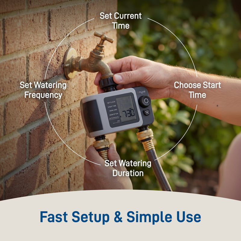 Load image into Gallery viewer, B-hyve XD 2-Outlet Smart Hose Faucet Sprinkler Timer with B-hyve Smart Gen 2 Hub | 24637, additional product view 8
