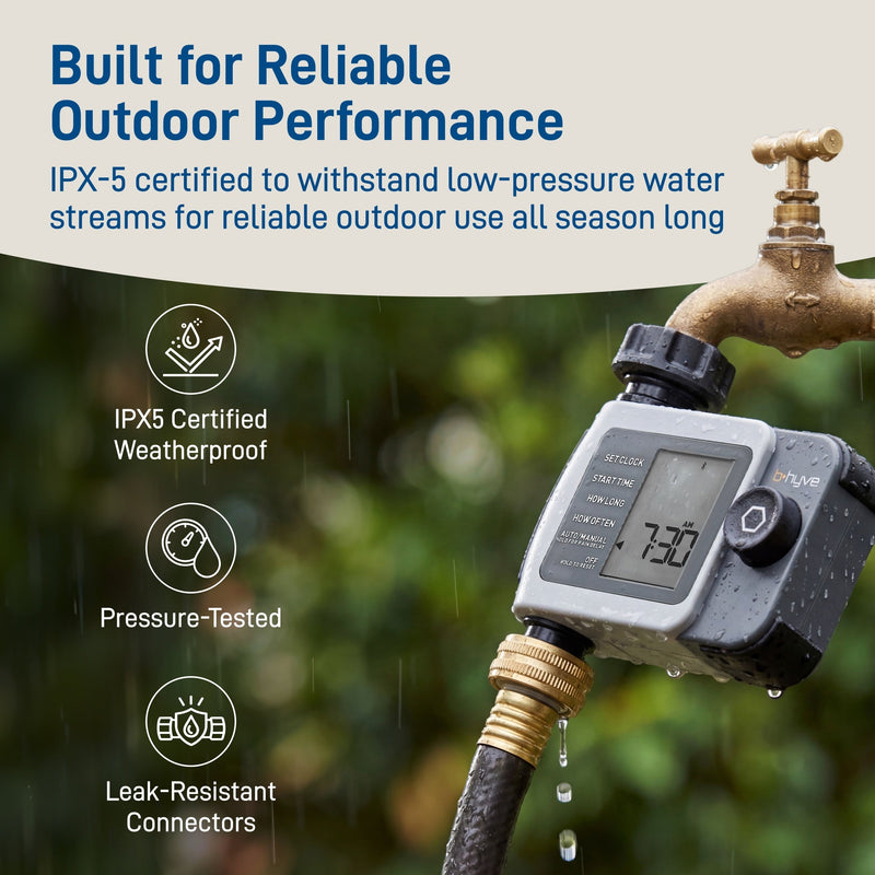Load image into Gallery viewer, B-hyve XD 1-Outlet Smart Hose Faucet Sprinkler Timer with B-hyve Smart Gen 2 Hub | 24516, additional product view 7
