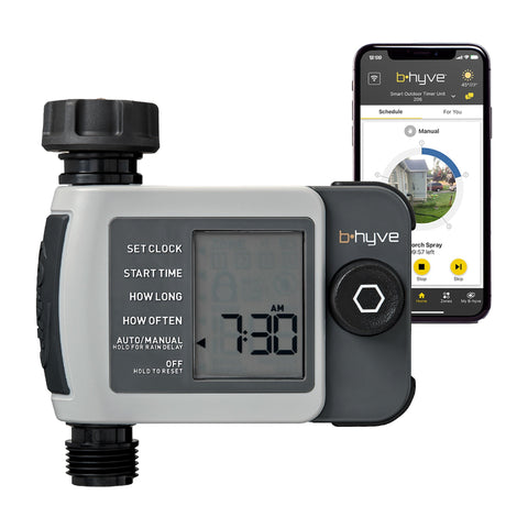 B-hyve XD 1-Outlet Bluetooth Hose Faucet Sprinkler Timer | 24511