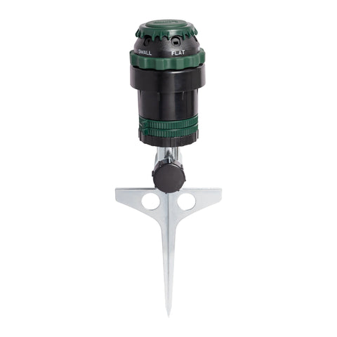 Product image of Orbit Irrigation H2O-Six® Gear-Drive Sprinkler on Metal T Spike 58573