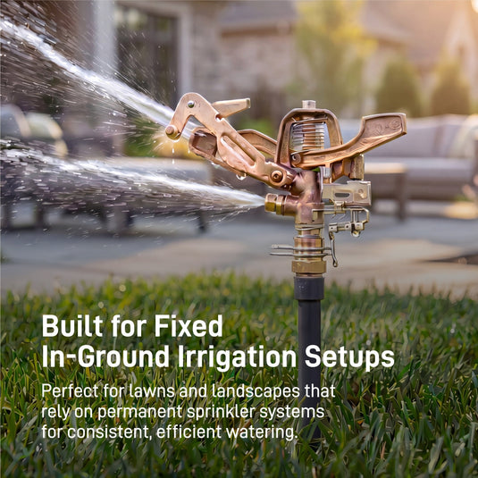3/4 in. MPT Brass Impact Sprinkler Head | 55016