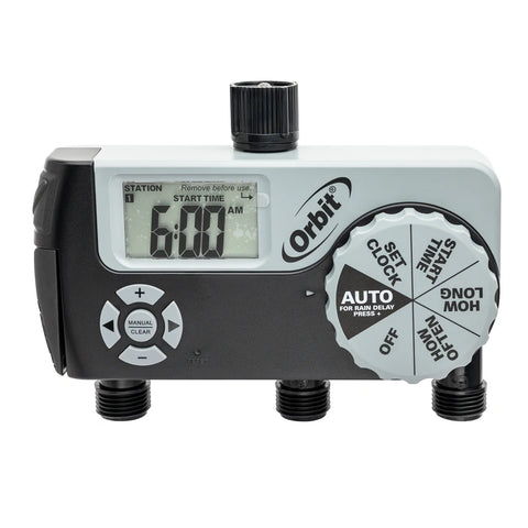 3 Outlet (1 Manual/2 Digital) Hose Faucet Timer | 56233D