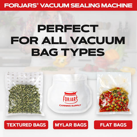 Vacuum sealer machine, detail view