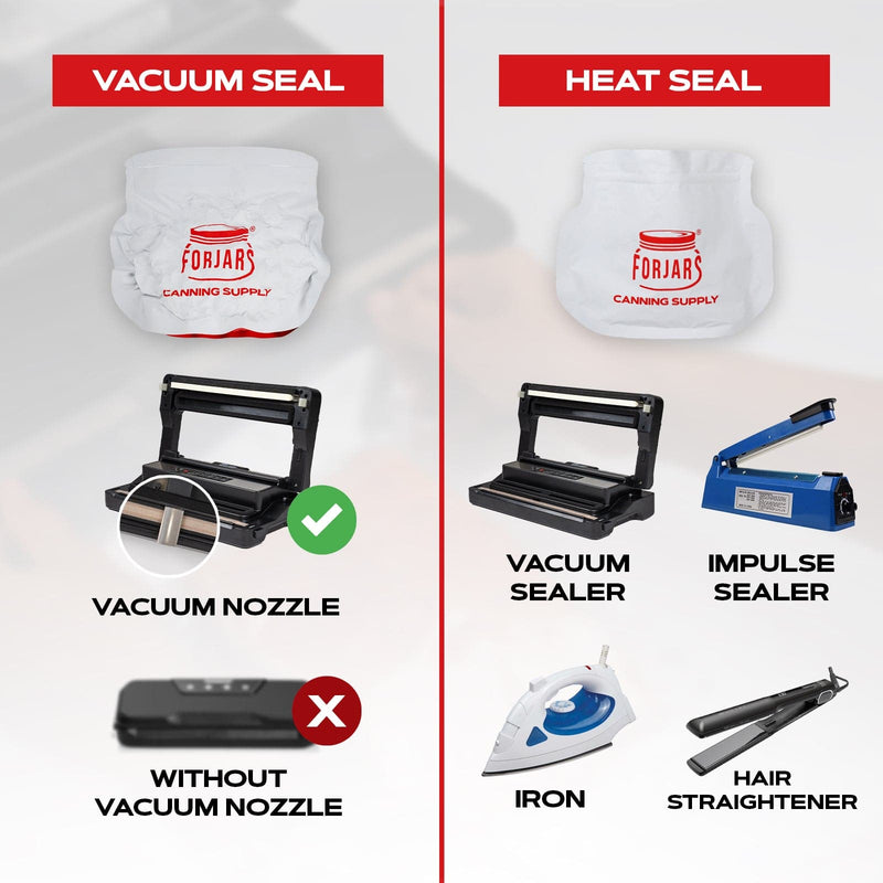 Load image into Gallery viewer, 64oz Mylar Bags  — 50 Count   7.5 mil per side (≈15 mil total)
