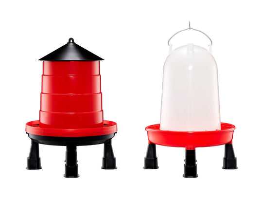 Heritage Poultry Feeder & Waterer Duo shown in product view 10