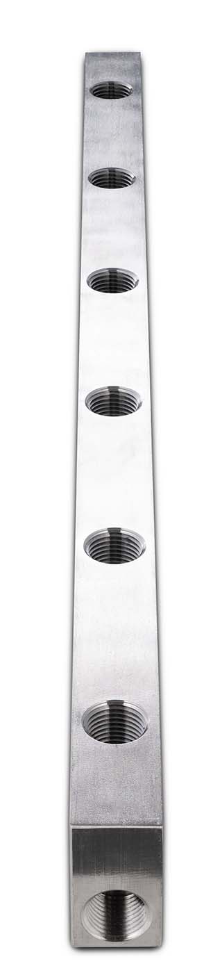 Block Manifold with 8 - 1/2