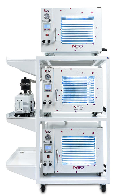 Space Saver Mobile Oven Cart with Ovens