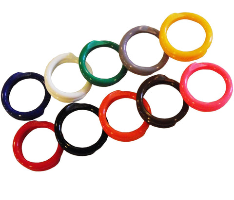 Rite Farm poultry leg bands, multi-color pack, front