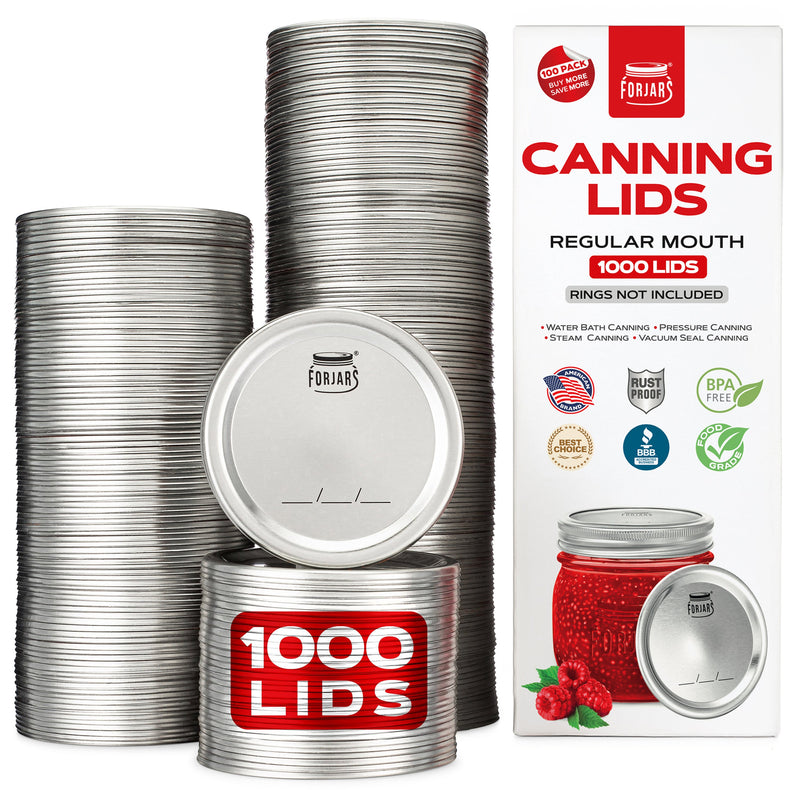 Load image into Gallery viewer, 1000 Regular Mouth Canning Lids
