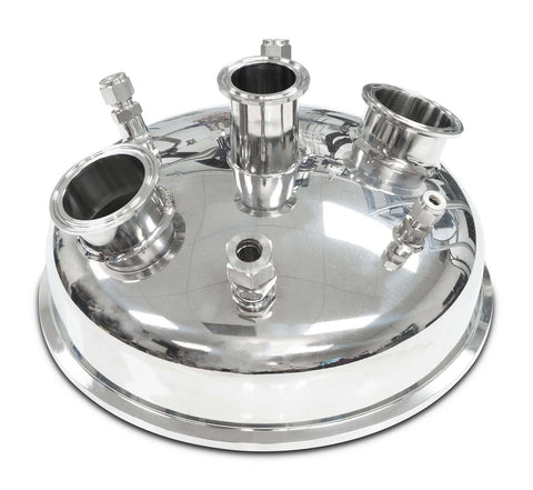 Compression 10in Tri-Clamp Hemispherical Lid