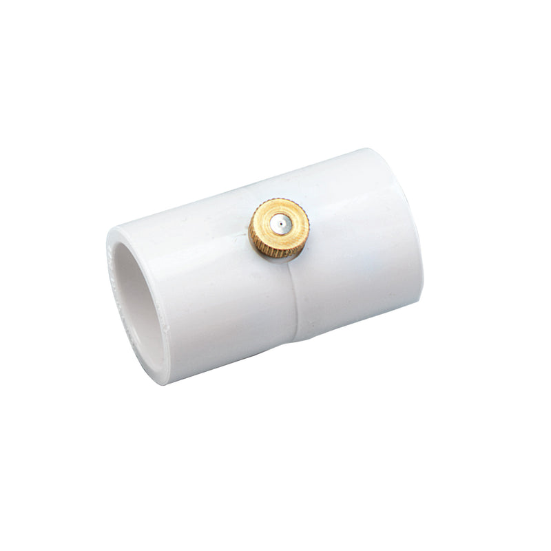 Load image into Gallery viewer, 1/2" PVC Coupling w/Mist Nozzle 5-pk 10112
