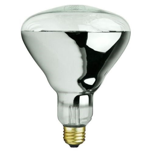 Load image into Gallery viewer, 125-to-250-watt Infrared CLEAR or RED Heat Lamp Brooder Light Bulbs
