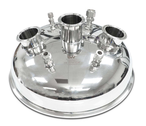 Compression 12in Tri-Clamp Hemispherical Lid