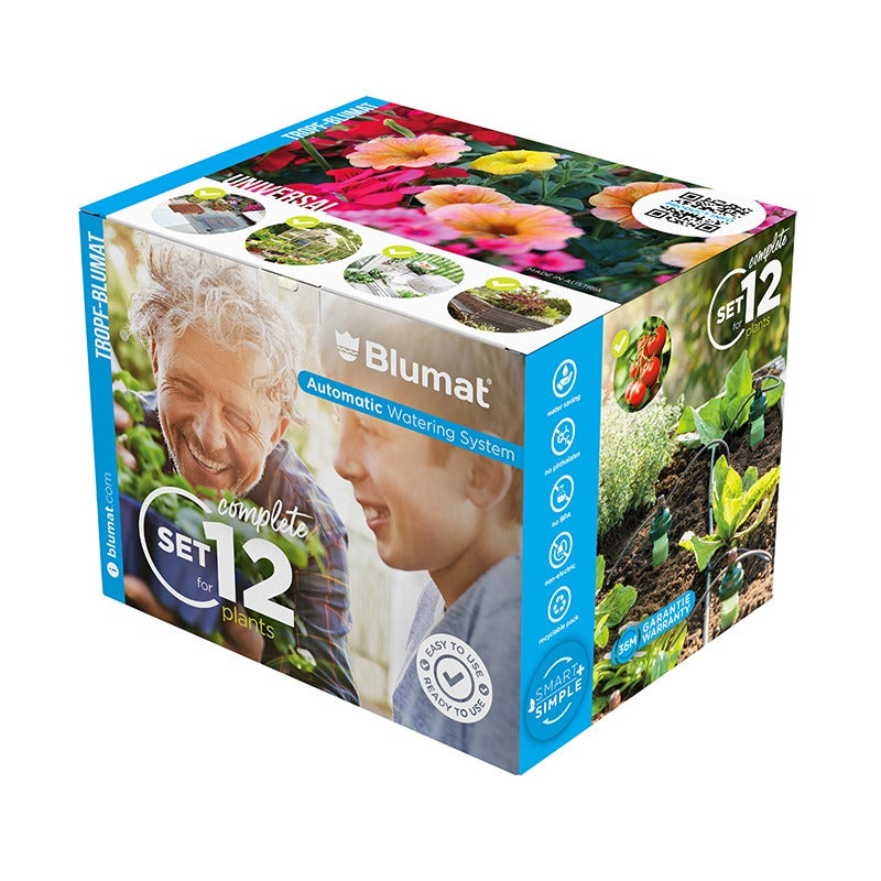 Load image into Gallery viewer, Tropf-Blumat Set 12 automatic watering kit in illustrated retail box

