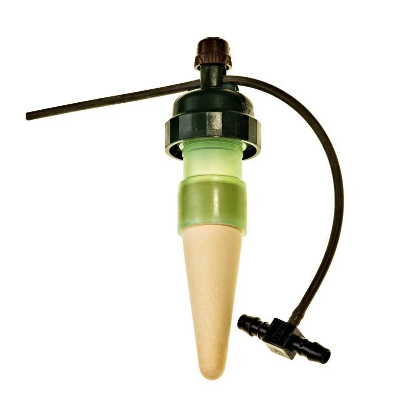 Load image into Gallery viewer, Tropf-Blumat ceramic watering sensor with adjustable top and attached tubing
