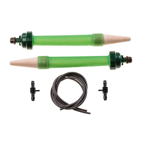 Load image into Gallery viewer, Two long Tropf-Blumat Maxi sensors beside tubing and fittings
