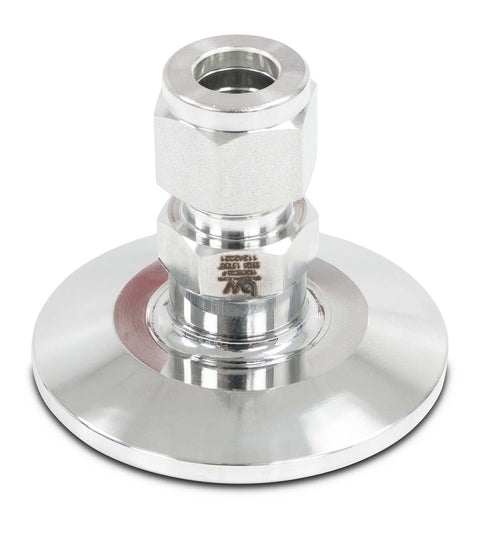 1/2in Compression End Cap 1.5in Tri-Clamp