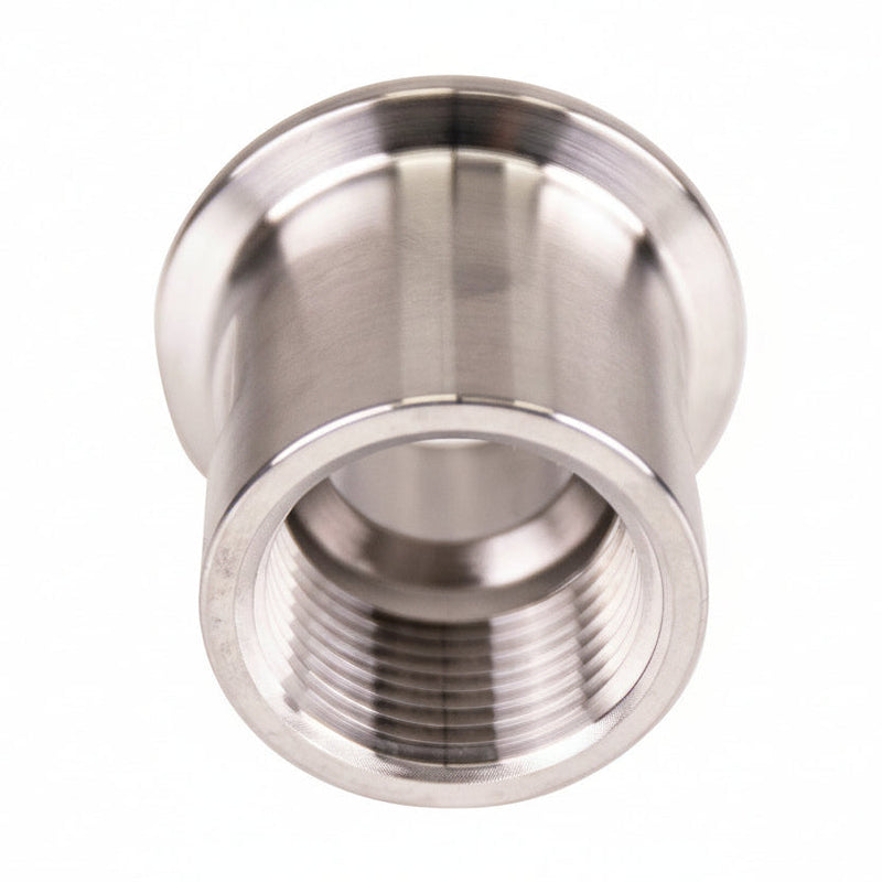 Load image into Gallery viewer, 1" FNPT X 1.5" Tri-Clamp Top Cap
