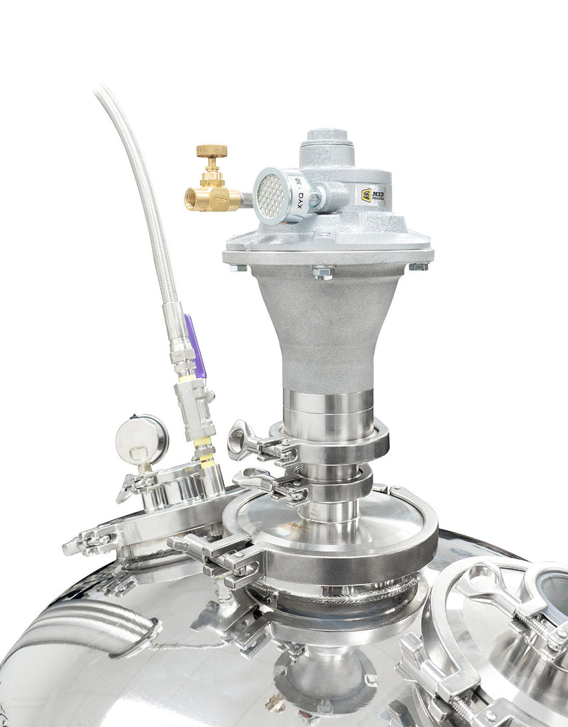 Load image into Gallery viewer, Jacketed Reactor with Motor and Collection Vessel
