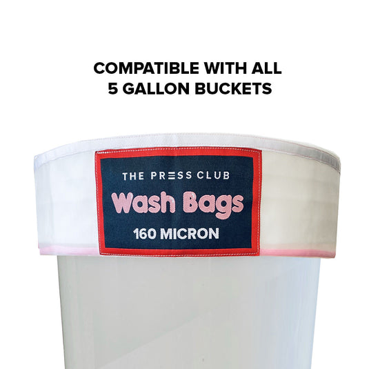 5 GALLON ALL MESH BUBBLE WASH BAGS 8-PACK