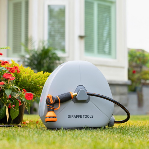 Ground-Mounted Retractable Hose Reel 82ft-130ft, additional product view 2