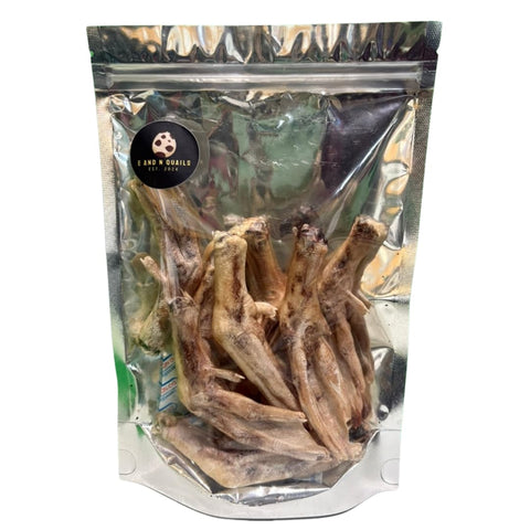 Freeze-Dried Duck Feet for Dogs, Natural Joint Support, 10 Count - Premium Quality Made in USA, additional product view 2