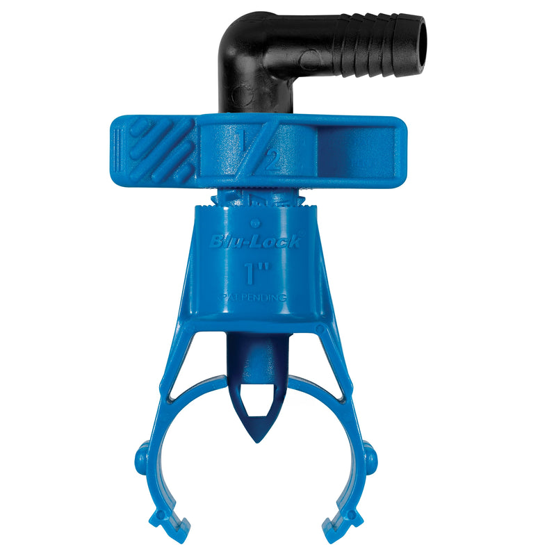 Load image into Gallery viewer, Product image of Orbit Irrigation 1" Blu-Lock Saddle with 1/2" Barb Adapter 2-pack 31545
