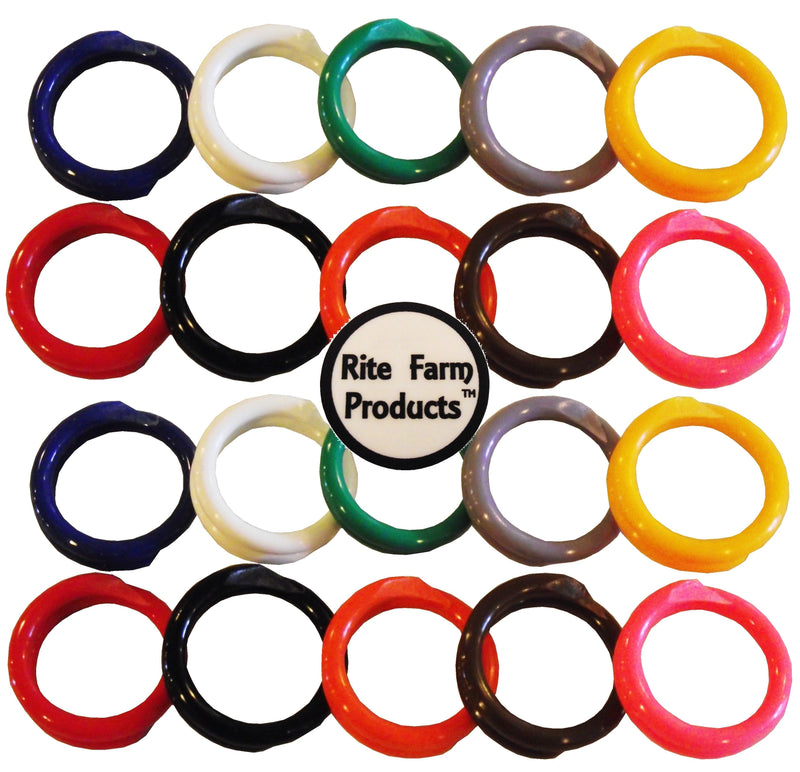 Load image into Gallery viewer, Rite Farm Products Poultry Leg Bands in Many Different Colors &amp; Quantities, Chicken, Chick, Quail, Duck, Turkey, Goose, Etc.
