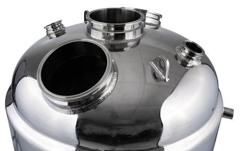 300L ASME Single Jacket Solvent Tank 350psi Max - Bare, additional product view 2