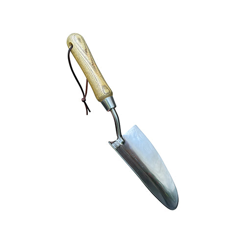 Load image into Gallery viewer, Stainless Steel Garden Trowel (classic wood handle)
