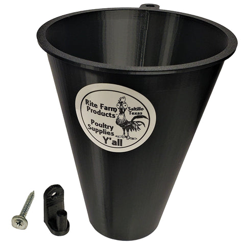 Extra small poly quail processing kill cone
