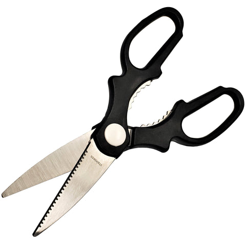 Stainless steel chicken, rabbit, and quail processing scissors