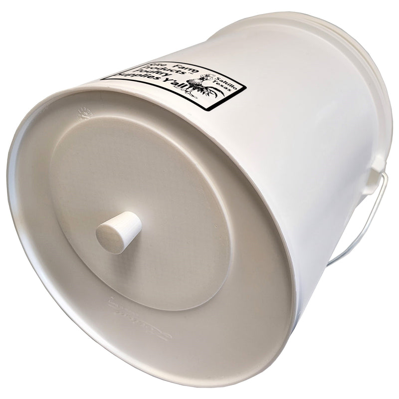 Load image into Gallery viewer, Chicken Nesting Box Bucket Kit, Rear Access Cover, Complete Kit With 5 Gallon Pail
