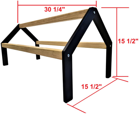 30 Inch Long 3 Bar Perch for Growing & Adult Chickens, additional product view 2