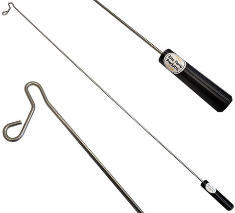 48 inch stainless steel poultry catcher leg hook