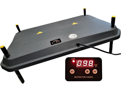 16x24 inch chick brooder heating plate, digital, 66 watt