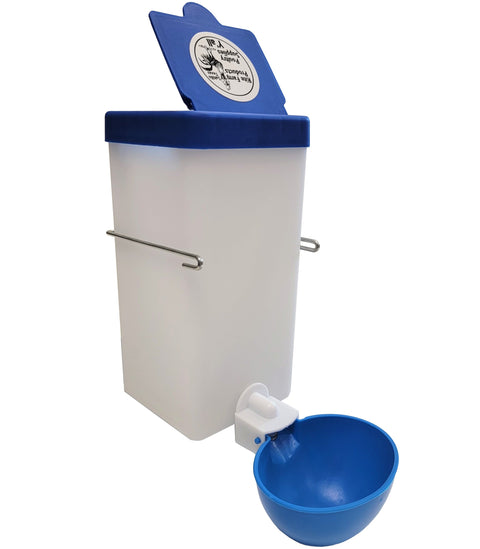 1L auto-fill baby chick and quail drinker bottle