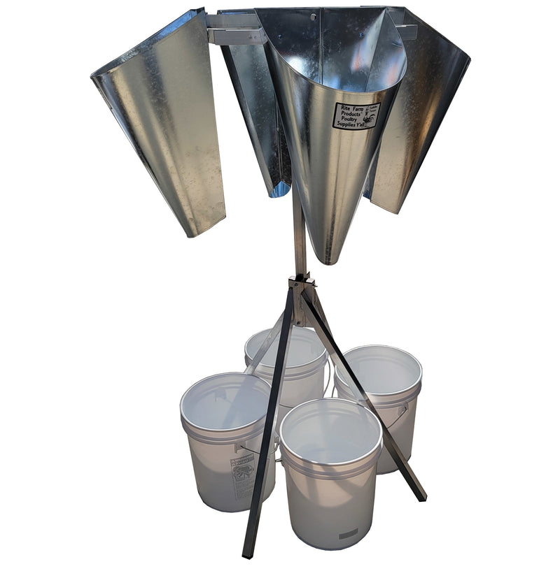 Load image into Gallery viewer, Rite Farm Products Poultry Processing Kill Cone Stand
