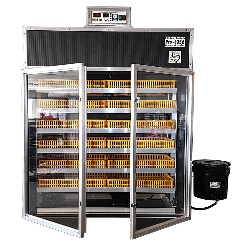 Load image into Gallery viewer, Rite Farm Products PRO1056 USA BUILT Cabinet Incubator &amp; Egg Hatcher

