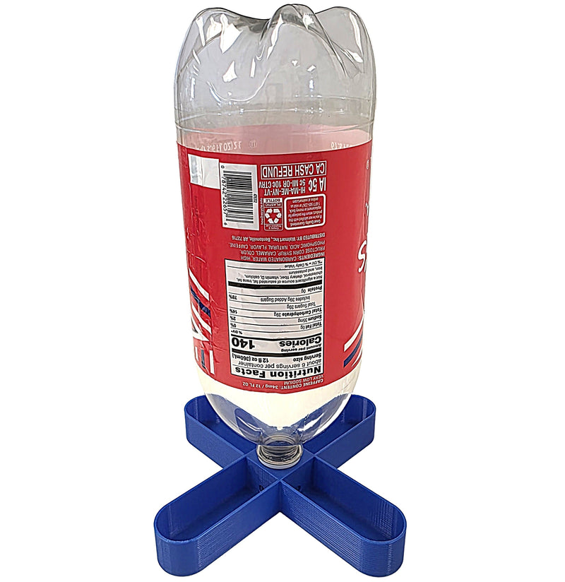 Load image into Gallery viewer, Rite Farm Products 4 Way Anti Drown Soda Pop Chick Waterer for 20oz, 1 Liter, or 2 Liter Quail
