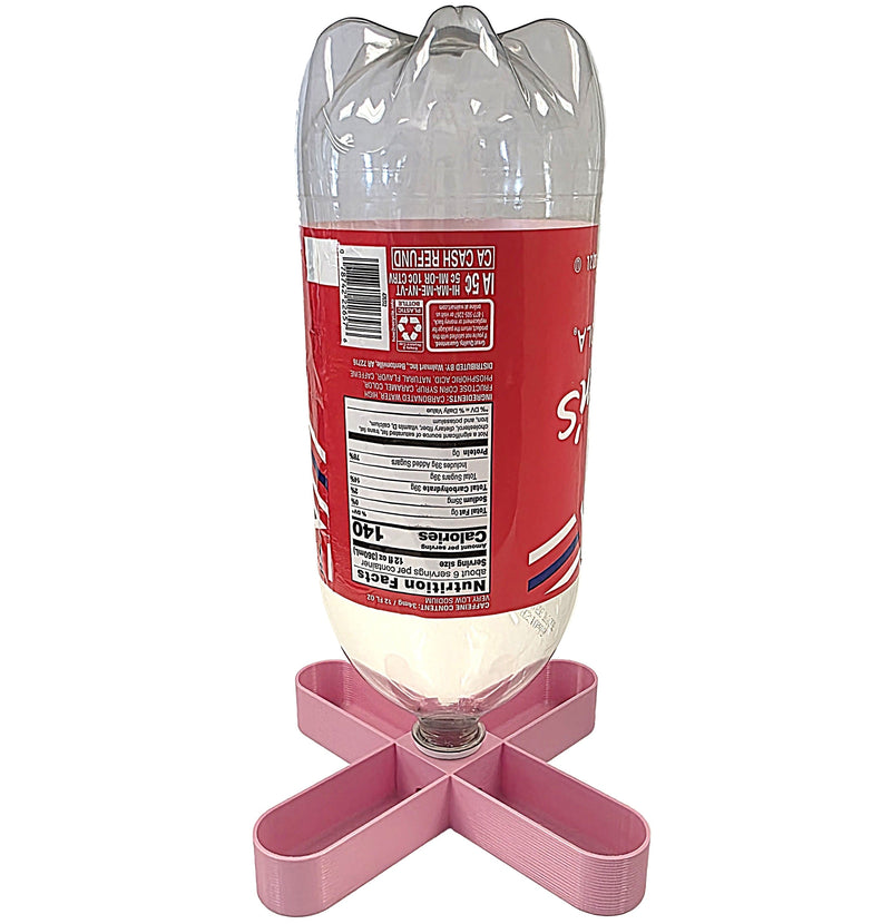 Load image into Gallery viewer, Rite Farm Products 4 Way Anti Drown Soda Pop Chick Waterer for 20oz, 1 Liter, or 2 Liter Quail
