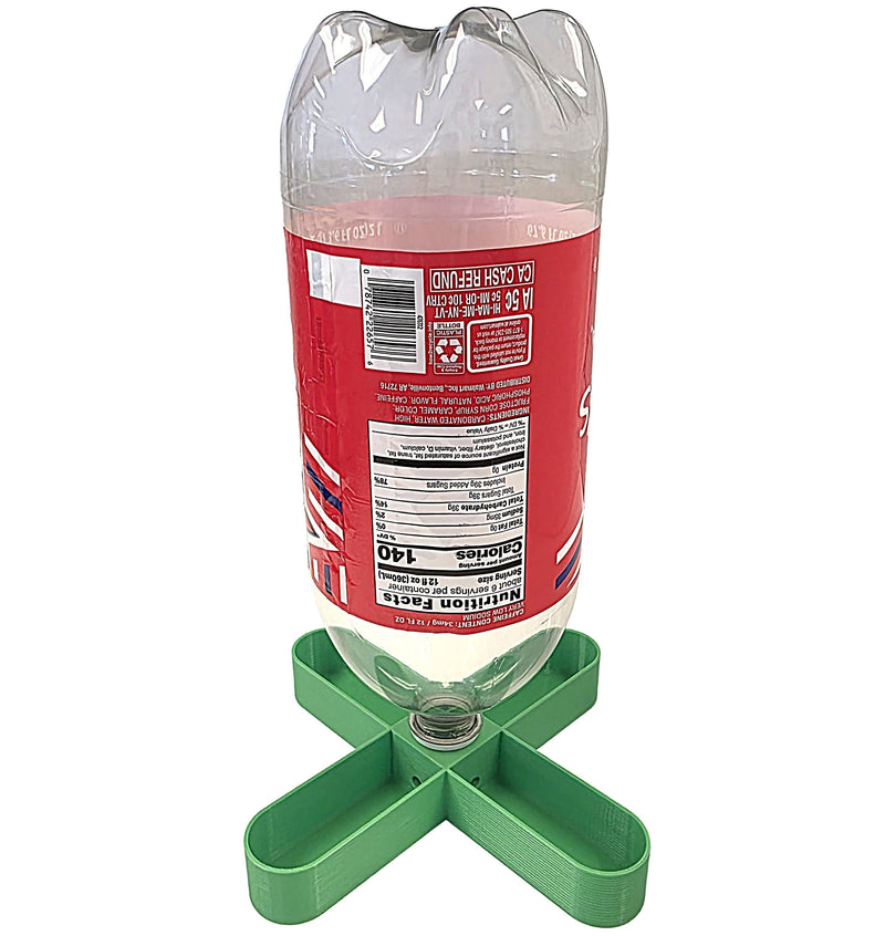 Load image into Gallery viewer, Rite Farm Products 4 Way Anti Drown Soda Pop Chick Waterer for 20oz, 1 Liter, or 2 Liter Quail
