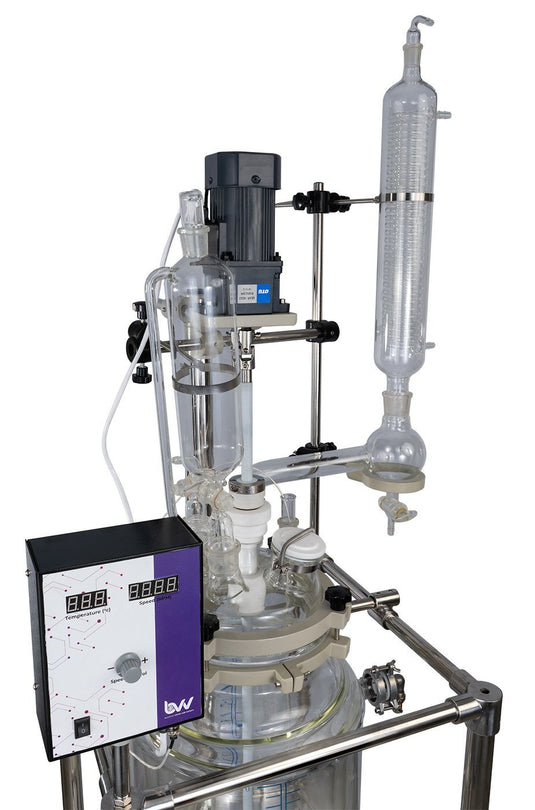 20L Double Jacketed Glass Reactor